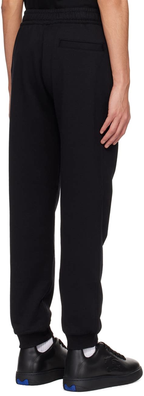 burberry drawstring sweat pants|Burberry: Black Drawstring Sweatpants .